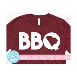 South Carolina BBQ SVG, Barbecue Cut File, Grilling, Dad Apron Quote, Funny Food Saying, Father's Day Design, dxf eps pn