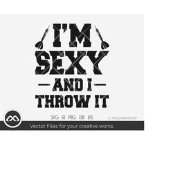 Darts SVG I'm sexy  and I throw it - dart svg, dart board svg, png, cut file, dxf