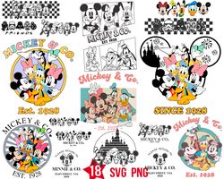 Mickey & Friends SVG Bundle, Family Vacation png, Family Trip SVG, Vacay Mode Png, Magic Kingdom SVG, Mickey Png,