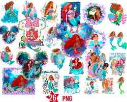 Disney African Mermaid PNG, Disney Little Mermaid 2023 PNG, Disney African Girl Magic, African Girl Mermaid Png