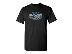 my level of sarcasm funny graphic tees  mens women gift for sarcasm laughs lover novelty funny t shirt