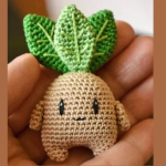 Cute Mandrake Crochet Pattern / Amigurumi Tutorial / PDF Digital Download