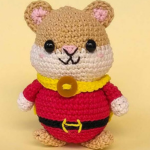 Hugo The Hamster Hero Amigurumi Crochet Pattern