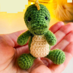 Dinosaur CROCHET PATTERN, Dino amigurumi plush stuffed toy, stegosaurus, crochet animals, PDF digital download, printabl