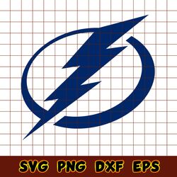 Tampa Bay Lightning Logo Svg, Tampa Bay Lightning Svg, NHL Svg, Hockey Team Svg, Sport Svg, Instant Download