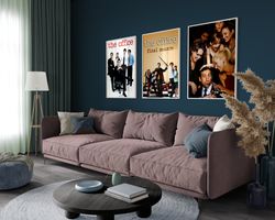 The Office Set of 3 Posters, Movie Cover, Wall Art, Original, Film Cover Graphic, Michael Scott, TV Show, Wall Art, Vint