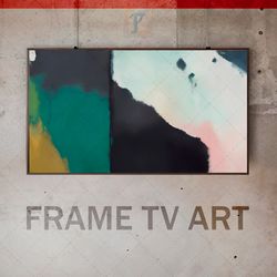 Samsung Frame TV Art Digital Download, Frame TV Modern Art, Abstract Expressionism, Stylish Decor, Abstract Style