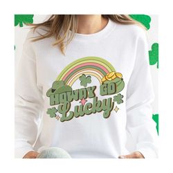 Howdy go lucky PNG file - sublimation design, t-shirt design, Saint Patrick's Day PNG, Saint Patrick's Day clipart, digi
