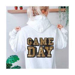GAME DAY Football png Sublimation design-PNG files, t-shirt designs, Football mom, Football png, dtg printing, Football