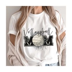 Volleyball Mom PNG file for sublimation printing, DTG printing, Volleyball PNG, Volleyball clipart, sports, digital down
