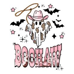 Vintage Boo Haw Cowboy PNG