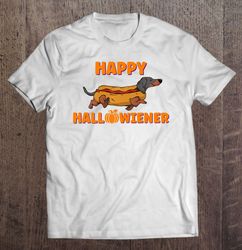 Happy Hallowiener Halloween Dachshund In Hot Dog Costume