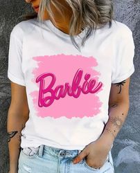 Barbie Art T-Shirt | Barbie Birthday Party T-Shirt | Trendy Movie Barbie T-Shirt | Come on Barbie Let's Go Party Tee | B