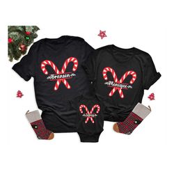 matching family christmas shirts, christmas shirts, custom family shirts, family shirts, personalized christmas gift, ch