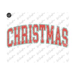 Christmas Varsity Png, Merry Christmas Sublimation Design Downloads, Christmas Shirt Design, Digital Download