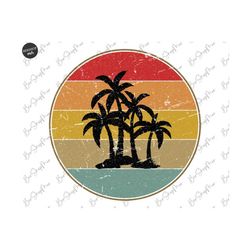 Retro Summer Sublimation Png, Beach Png, Vacation Sublimation Png