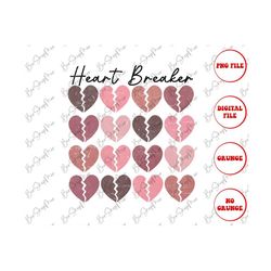 Heartbreaker PNG, Valentines Day Sublimation Digital Design Download, Girl valentine png design, Valentine Sublimation d
