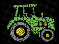 Happy Dot Day Cute Dot Tractor Svg, Cute Dot Day Svg, Tractor Dot Svg, Digital Download