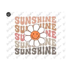 Sunshine Happy flower Face Png, Sunshine Sublimation Design, Summer Png, Vacay Png Design, Summer Sublimation
