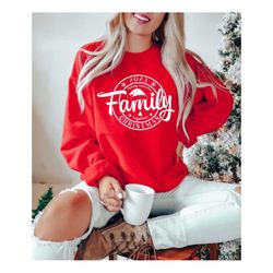 We Are All Family 2023 Shirt,Family Christmas Shirt,Christmas Family Sweatshirt,Family Matching Christmas Shirt,Christma