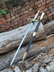 Peter Diamon Toledo Salamanca Hand Forged Highlander Sword with Scabbard