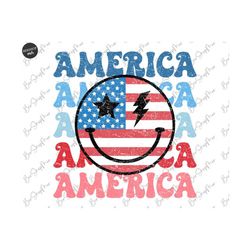 America Png, 4th of July Png, Retro Png, USA Png, Mama Png, Mom Png, American Png, Sublimation Design Download