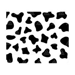 cow print svg, seamless cow spots pattern, animal print pattern, farmhouse pattern. cut file cricut, png pdf eps, vector