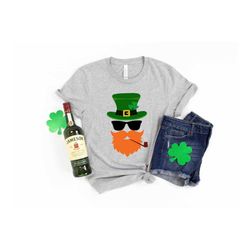 Leprechaunface Shirt,Shamrocks Shirt, Patricks Day Shirt Funny Lucky Shirt,St Patrick's,St Paddys Day,Shamrock,St Patric