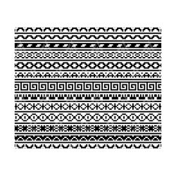 Tribal Aztec Pattern Svg, Seamless Boho Pattern, Indian Pattern Background. Cut File Cricut, Silhouette, Png Pdf Eps, Ve