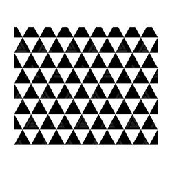 Triangle Tesellation Pattern Svg, Seamless Chevron Pattern, Geometric Zigzag Background. Cut file Cricut, Silhouette, Pn