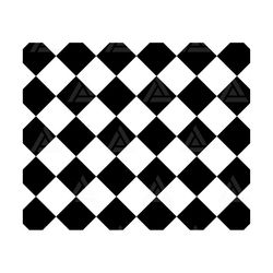 Checkered Diamond Pattern Svg, Seamless Checker Plate Pattern, Geometric Diagonal Background. Cut File Cricut Svg, Png P