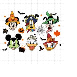 Mouse And Friend Halloween, Trick Or Treat, Happy Halloween Png, Boo Png, Spider Halloween, Halloween Png, Spooky Season