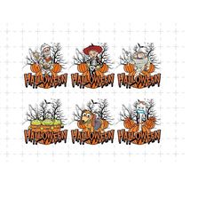 Halloween Toy Bundle Png, Spooky Vibes Png, Trick Or Treat Png, Holiday Season Png, Png Files For Sublimation