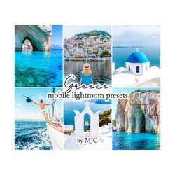 Greece Presets, Lightroom Presets, Instagram Presets, Lifestyle Photo Editing, Blogger and Influencer Presets, DNG, XMP,