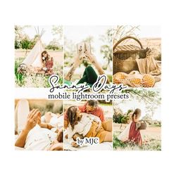 Sunny Day Presets, Lightroom Presets, Instagram Presets, Lifestyle Photo Editing, Blogger and Influencer Presets, DNG, X