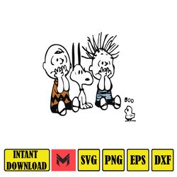 Peanuts Sn-oopy Halloween svg, Snoopy svg, pumpkin svg, Boo svg, png Sublimation, Digital Instant Download File (9)