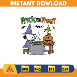 Peanuts Sn-oopy Halloween svg, Snoopy svg, pumpkin svg, Boo svg, png Sublimation, Digital Instant Download File (7)