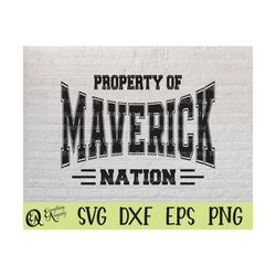 Maverick Nation svg, Mavericks Mascot svg, Mavericks School Spirit svg, Mavericks Cheerleading svg, Cricut, Silhouette,