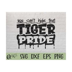 Tiger Pride svg, Tigers Mascot svg, Tigers School Spirit svg, Tigers Cheerleading, Tigers Team Gear, Cricut, Silhouette,
