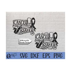cancer slayer svg, cancer svg, cancer awareness, nobody fights alone, cancer survivor svg, cancer, cricut, silhouette, s