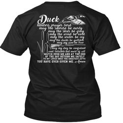 Duck Hunter Prayer Lord T Shirt, I Love Hunting T Shirt