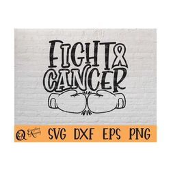i can fight cancer svg, cancer awareness svg, cancer survivor svg, nobody fights alone svg, cancer, cricut, silhouette,