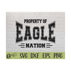 Eagle Nation svg, Eagles Mascot svg, Eagles School Spirit svg, Eagles Cheerleading svg, Eagles Gear, Cricut, Silhouette,