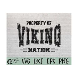Viking Nation svg, Vikings Mascot svg, Vikings School Spirit svg, Vikings Cheerleading, Vikings Gear, Cricut, Silhouette