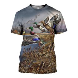 Duck Hunting 3D All Over Print Shirt &8211 NQS131
