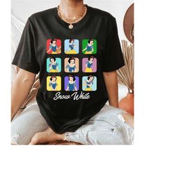 Disney Snow White Moods Shirt, Snow White and Seven Dwarfs Shirt, Magic Kingdom Tee, Disneyland Family Matching Shirts,