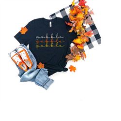 Thanksgiving Shirt,Gobble Shirt,Thanksgiving Family Shirt,Thanksgiving Pumpkin Shirt,Happy Thanksgiving,Thanksgiving Din