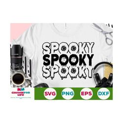 Spooky Vibes svg, Halloween svg, Spooky SVG, Ghost svg, Funny halloween svg, Witch svg eps png cricut cut file digital d