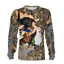 Duck hunting Custom Name 3D All over print T-shirt, Long sleeve, Hoodie, Zip up hoodie &8211  FSD166