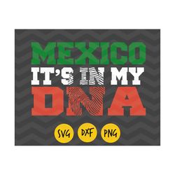 Mexico svg, Mexico it's in my DNA svg, viva Mexico, Mexico love svg, Mexico dxf, Mexico retro png, Mexico png, Guadalaja